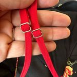 Lulu’s Go Fleur a Twirl Black Floral Print Handkerchief Midi Dress Size Large Black Photo 9