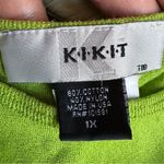 Vintage 90’s Lime Green Plus Size Square Neck Tank Top Photo 3