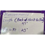 Dalin Womens One size Open Cardigan Sweater Duster Vest Striped Photo 6