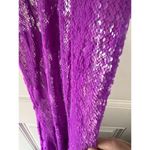 NBD X BY  NEW sequined Chiquitita Gown In maxi Lavender Size Small Revolve Photo 3