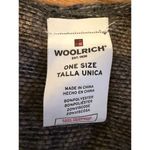 Woolrich  Women's Leopard Print Fringe Poncho Wrap Brown One Size Photo 3