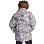 Varley x Anthropologie Highland Snake Print Hooded Puffer Jacket Photo 3