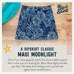 Rip Skirt Hawaii Maui moonlight wrap beach skirt XS NWT Blue Photo 1