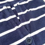 J.Crew  Womens Dress Small Blue Striped Button Down Tank Nautical Preppy Casual Photo 5