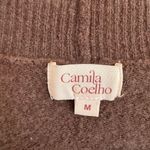 Camila Coelho  taupe brown long cardigan size medium Photo 9