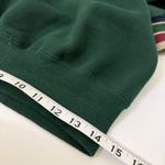 Jerzees Vintage 90s Applebee’s Server Uniform Green Sweatshirt and Navy Apron with Logos Photo 9