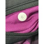 Lululemon  Hit Your Stride Skort Black Purple Pink Athletic Tennis Skirt Size 6 Photo 7