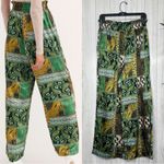 Free People Intimately Patch Things Up Pants Boho Patchwork Paisley sz M Medium Photo 1