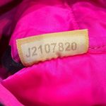 Dooney & Bourke North/South Triple Zip Crossbody Purse Nylon Black Pink Duck Photo 7