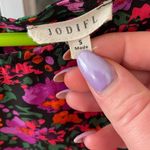 JODIFL Scoop Neck Top Small Flowy Floral Ruffles Sleeveless Romantic Feminine Photo 4