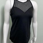 Victoria's Secret Victoria’s Secret Sport Black Sexy Strappy Mesh Tank Top Photo 0