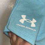 Under Armour Baby Blue Cotton Blend Loose Elastic PullOn Shorts w/ Drawstring-XL Photo 6