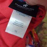 Caribbean Joe  floral coral swimsuit size 12 Photo 2