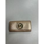 Michael Kors Pebble Wallet Gold 7.5X1.5X3.5 Clutch SEE DESCRIPTION Photo 7