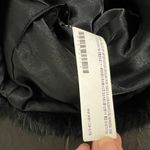 ZARA NWOT Black FAUX FUR Neck-warmer SCARF Collar Photo 4