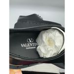 Valentino Garavani Rockstud M-Way Calfskin Derby Shoes With Matching Studs 38.5 Photo 8