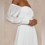 Lulus  Feel Me Romance White Off-the-Shoulder Maxi Dress Photo 3