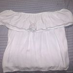 Hollister White Off The Shoulder Blouse Photo 0