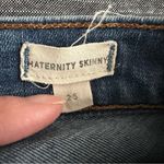 Madewell Maternity Side Panel Skinny Jeans – Juliet Wash, Size 25 Photo 11