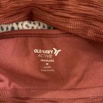 Old Navy Active Seamless Red Pink Sport Gym Workout Spaghetti Sports Bra Medium Photo 2