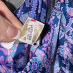 Lilly Pulitzer Keana Satin Midi Designer Slip Dress Barton Blue & Star Gazing 8 Photo 2