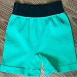 Free People FP Movement Fresh Cut Green Athletic Ribbed Shorts Size XS/S Photo 5