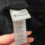 Champion  Sweat Drawstring Athletic Logo Shorts Black Small Photo 3