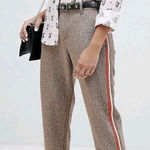 Scotch & Soda Metallic Bronze Track Pants with Side Stripe Size XS Photo 0