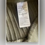 Gap Flare Ribbed Lounge Pants Olive Green Size X-Large Side Slits NWT Photo 7