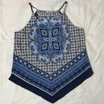 Fortune + Ivy (M) Saira Handkerchief Blouse - Stitch Fix Strappy V-Neck Tank Top Photo 4