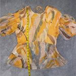 Ted Baker NWT Darcila exaggerated puff sleeve top size 1 Photo 4