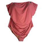 J.Crew NWT Ruched Bandeau Swimsuit Plus Size 24 Low Cut Strapless 3X Vacation Photo 0