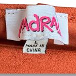 MadRag Rust Orange Ruched Long Sleeve Off The Shoulder Corset Crop Top Large Size M Photo 7