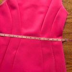 Calvin Klein Pink A Line Sleeveless Midi Dress Size 10 Form Fitting Photo 7
