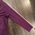 Lands' End Purple Sweatshirt Blazer Size L Photo 7