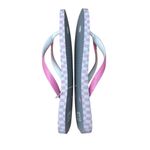 Havaianas  Sz 41 - 42 | US 9 10 Checkmate Gray Pink White Flip Flops Sandals Photo 4