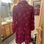 MERCI boutique leopard pattern pink dress NEW Size L Photo 2