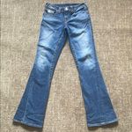 True Religion Blue Flare Wide Leg Jeans with Vintage Charm Photo 0