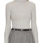 ALLSAINTS NWT All‎ Saints Francesco Roll Neck Long Sleeve Top in Grey Marle Size 0 Photo 0