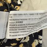 Abercrombie & Fitch Floral Lace Trim Silky Cami Tank Top Women’s Medium Black Photo 6