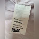 Paige x Revolve Anguilla Satin Blouse in Lavender Fog size Small $219 Photo 4