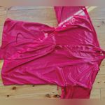 Victoria's Secret Victoria’s Secret Bright Red Silk Robe Photo 1