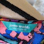Jams World , colorful, sleeveless V-neck, fish party, vacation, tropical dress L Photo 6