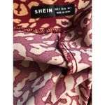 SheIn Vacay animal print cheetah Print Split Thigh Skirt Photo 10
