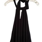 Vintage Contempo Casuals Black‎ Backless Halter Jumpsuit Black Size L Photo 1