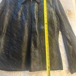 wilson's leather Vintage Wilsons Pelle‎ Studio Soft Black Leather Jacket Coat Womens XL Lined Photo 6