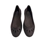 Crocs NWOT  Shoes Women's Size 8 Black Iconic Comfort Kelli 203954 Slip-on Flats Photo 1
