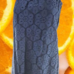 Paper Crane Paper‎ Crane Lace Floral Blue Sleeveless Dress Size 5 Photo 0