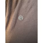 Lululemon Modal Pleated Back Long Sleeve Shirt Womens 8 Brown Stretch Activewear Photo 3