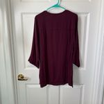 Avenue Plum Blouse 3/4 Sleeves Size 18/20 Photo 2